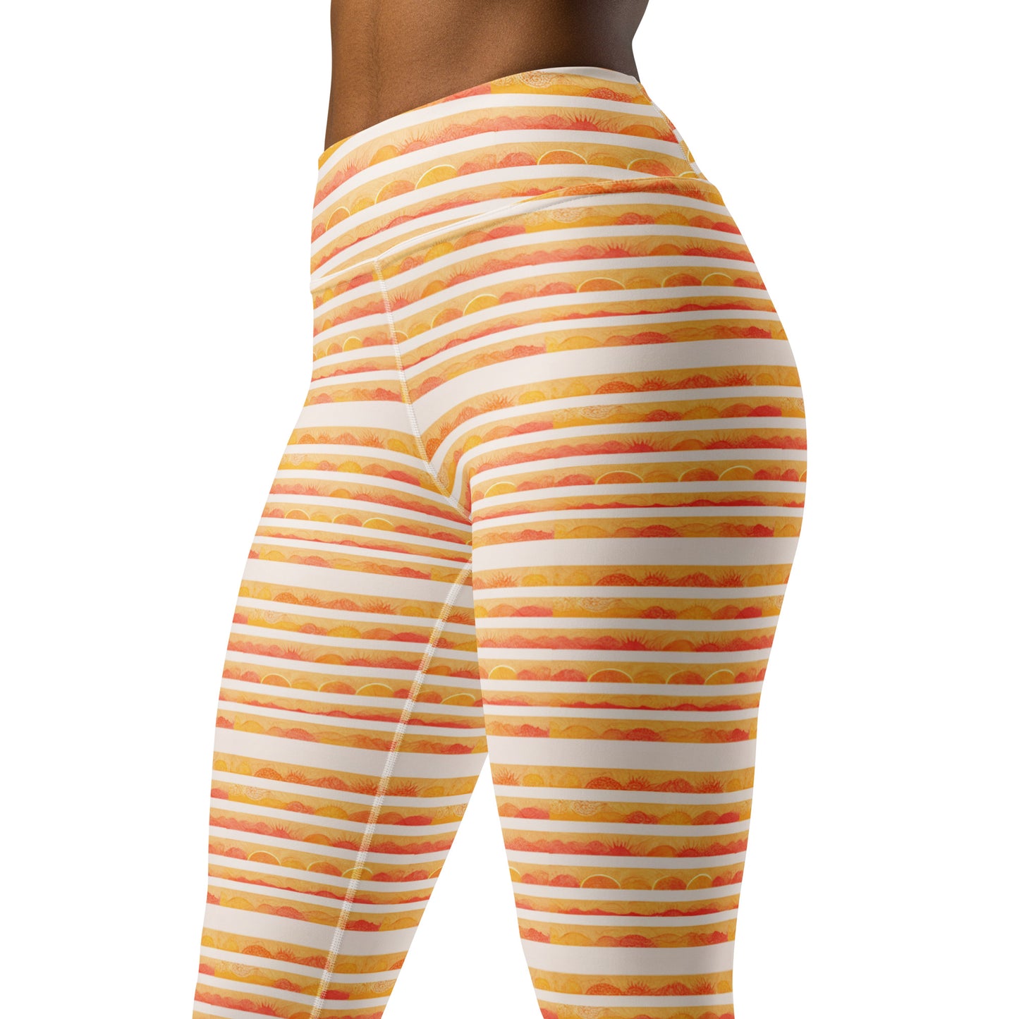 Rising Sun Yoga Leggings