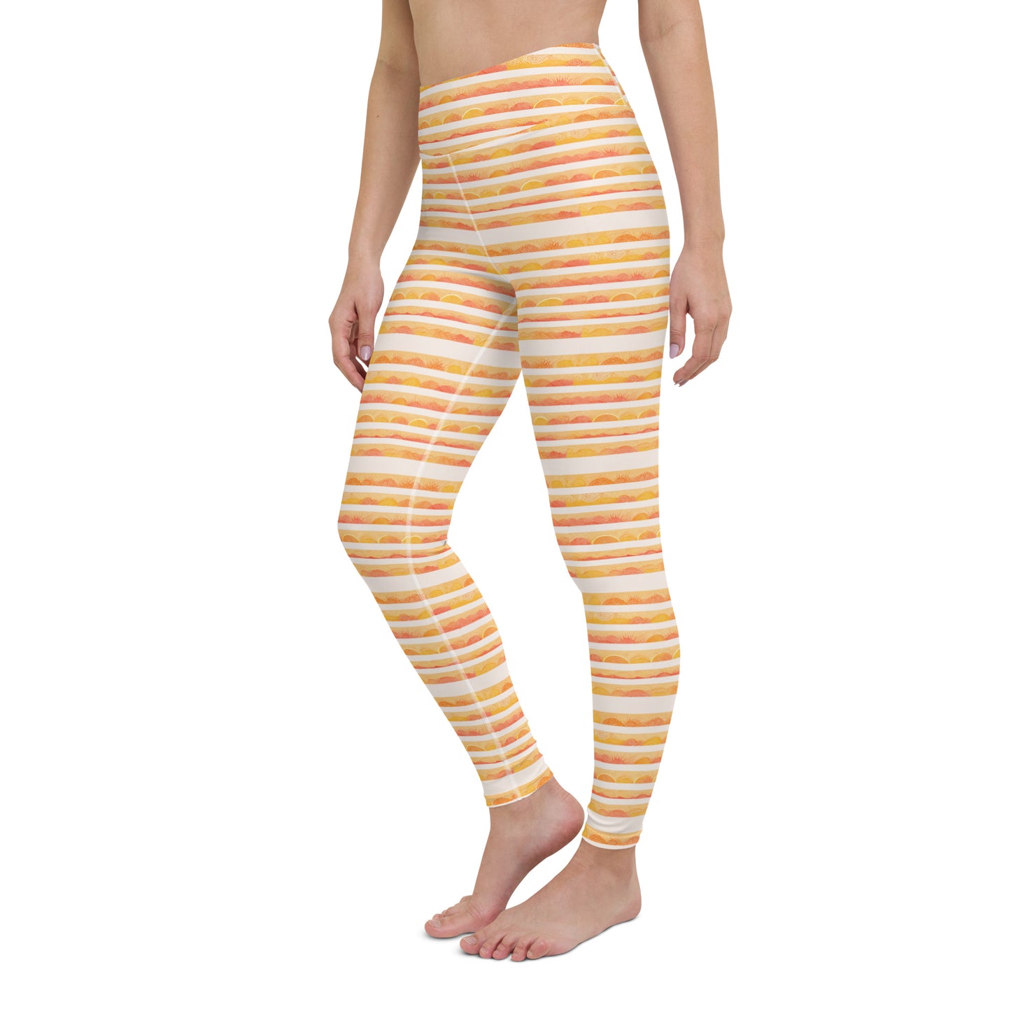 Rising Sun Yoga Leggings