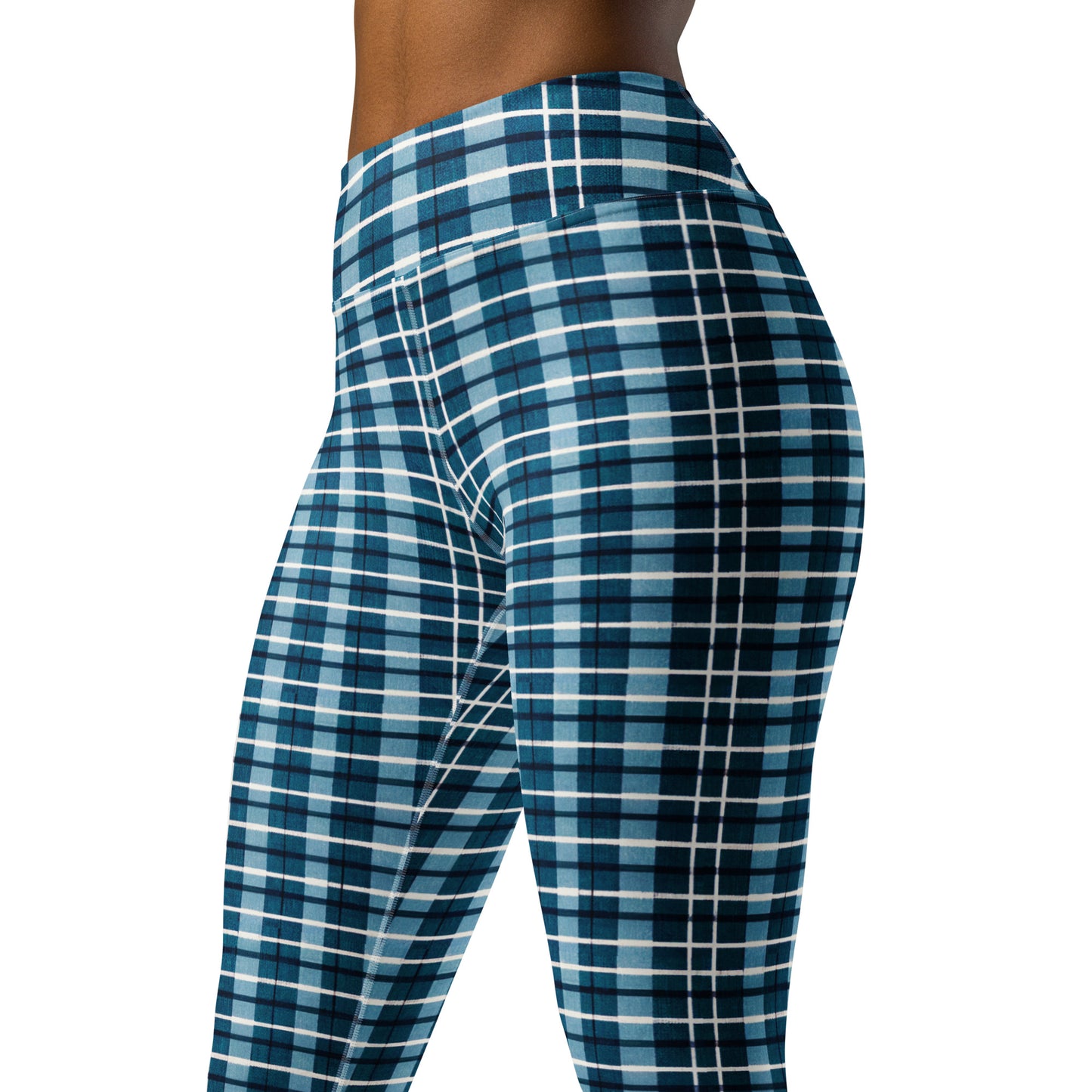 Scotsman’s Skyward Plaid Yoga Leggings