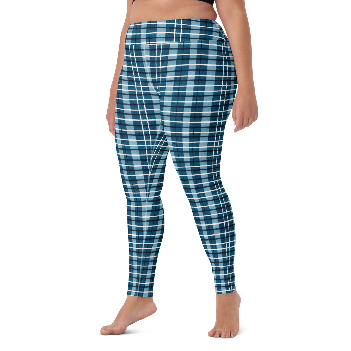 Scotsman’s Skyward Plaid Yoga Leggings