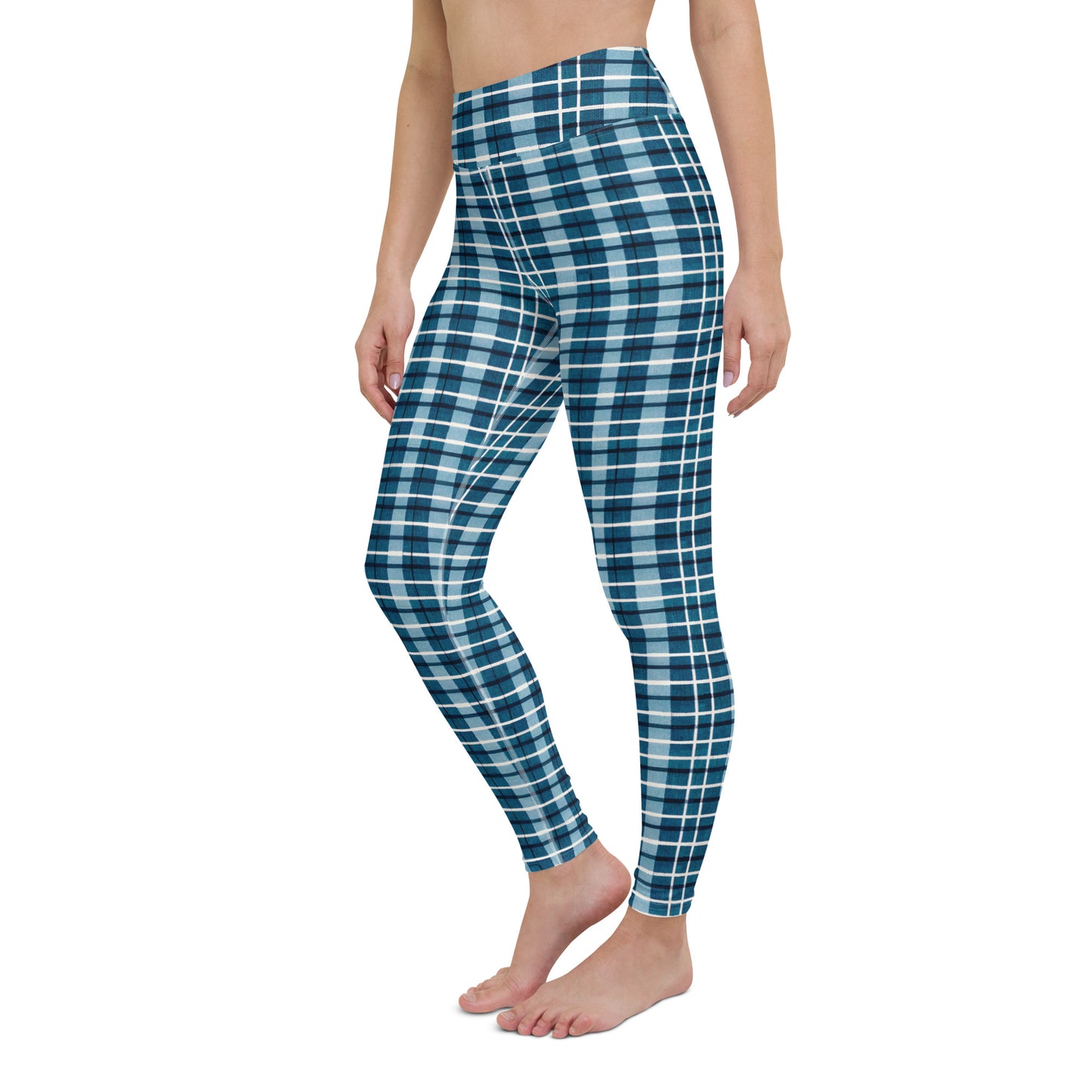 Scotsman’s Skyward Plaid Yoga Leggings