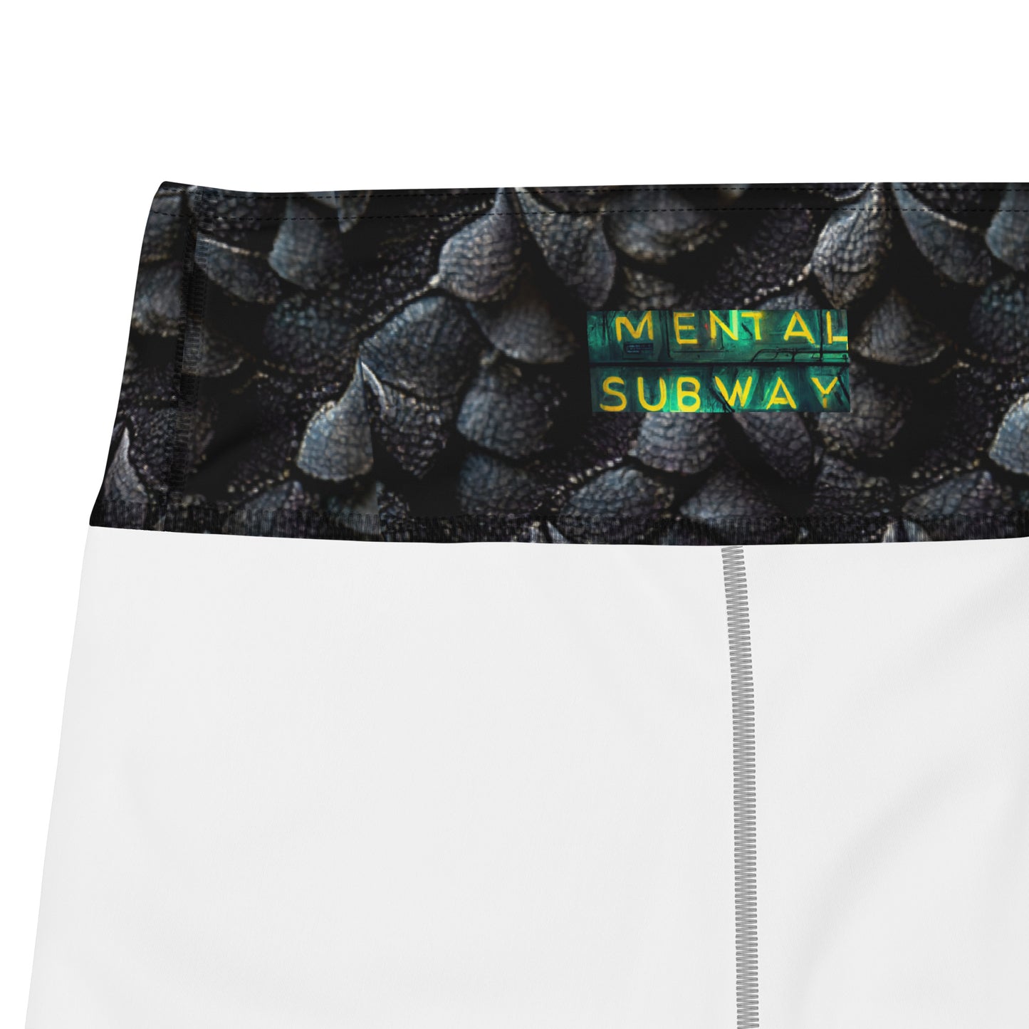 Onyxxor, the Cliff Sentinel Dragon Yoga Leggings