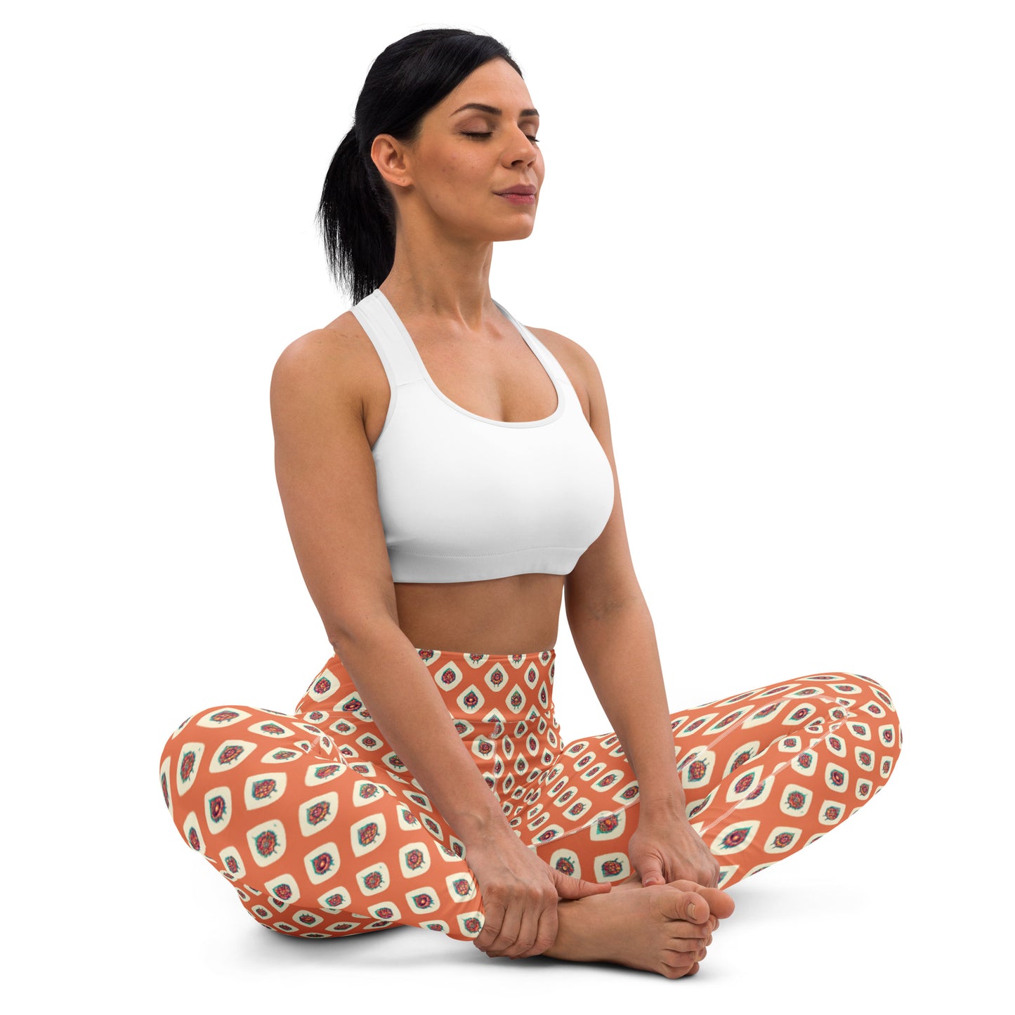 Mango Tango Yoga Leggings