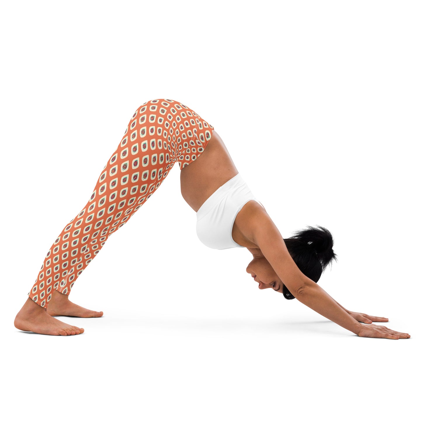 Mango Tango Yoga Leggings