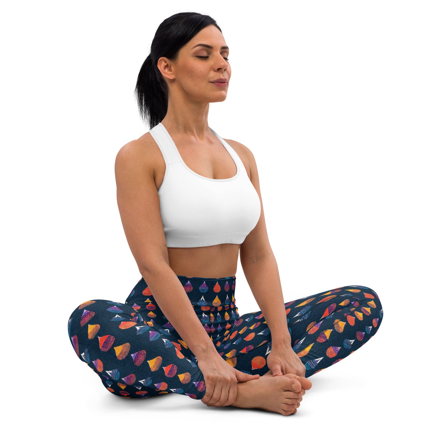 Prismatic Precipitation Yoga Leggings