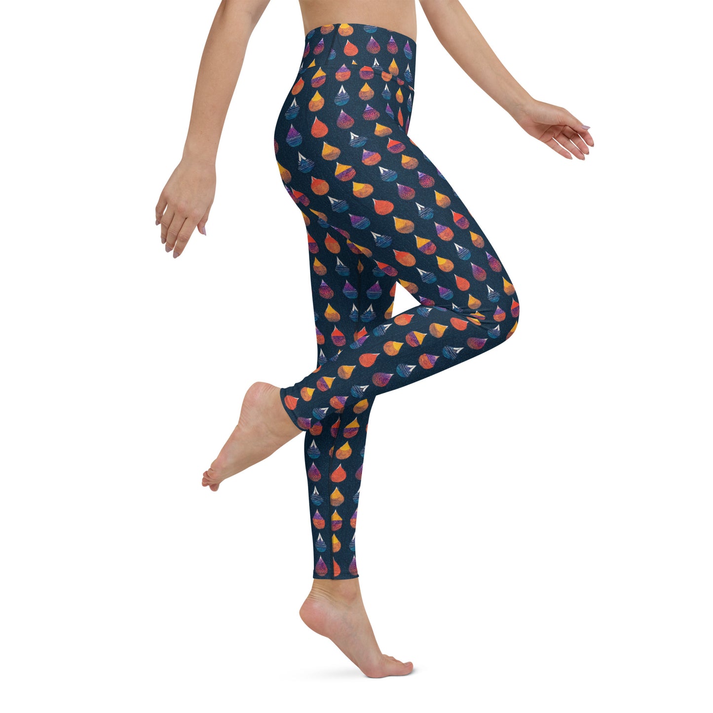 Prismatic Precipitation Yoga Leggings