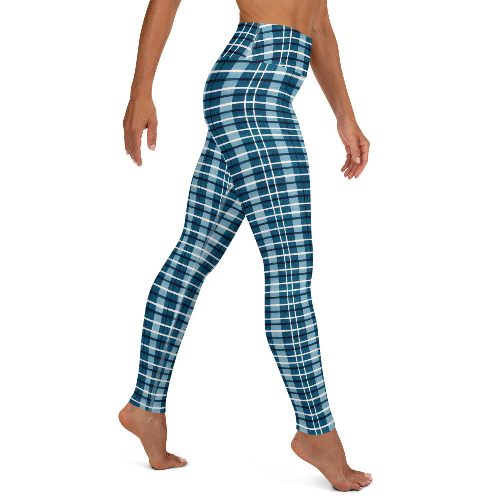 Scotsman’s Skyward Plaid Yoga Leggings