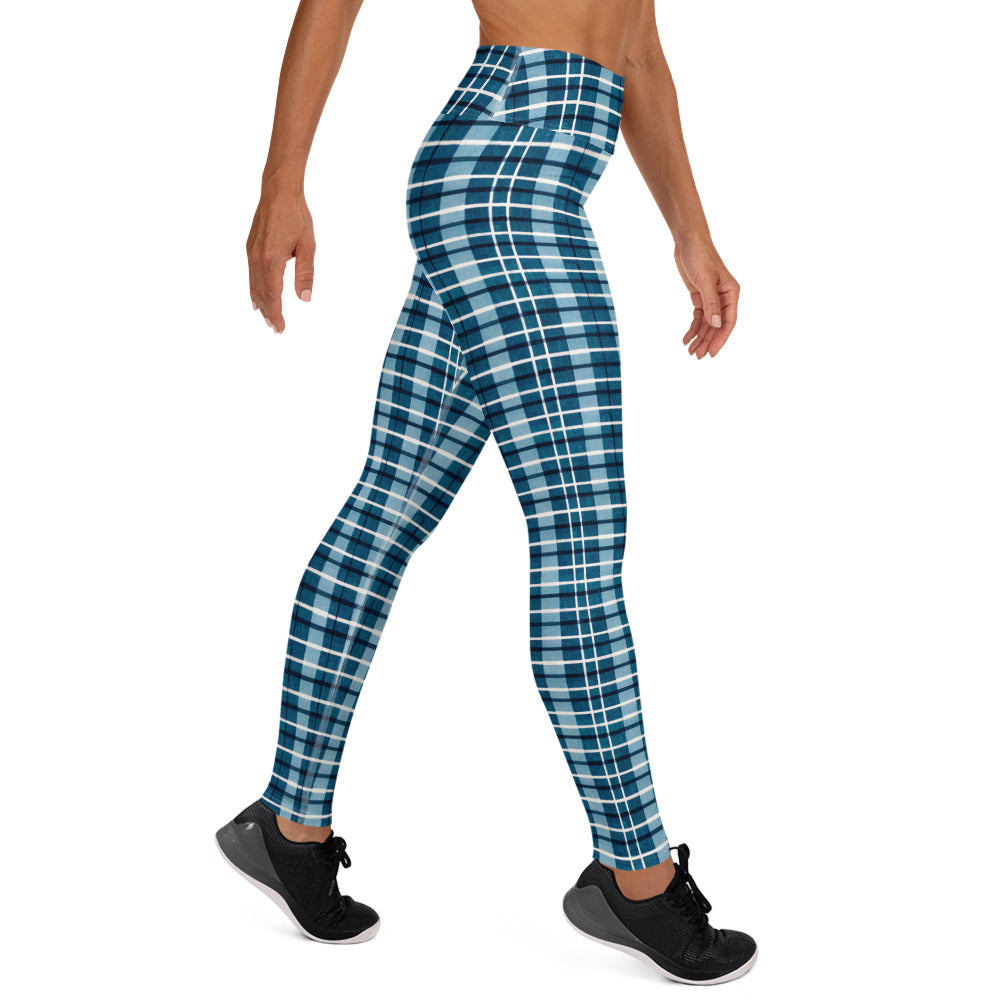 Scotsman’s Skyward Plaid Yoga Leggings