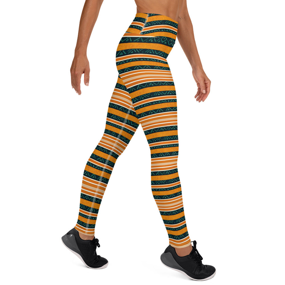 Serengeti Symphony Yoga Leggings