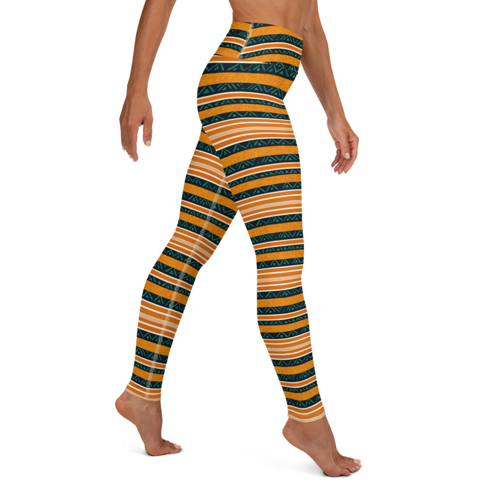 Serengeti Symphony Yoga Leggings