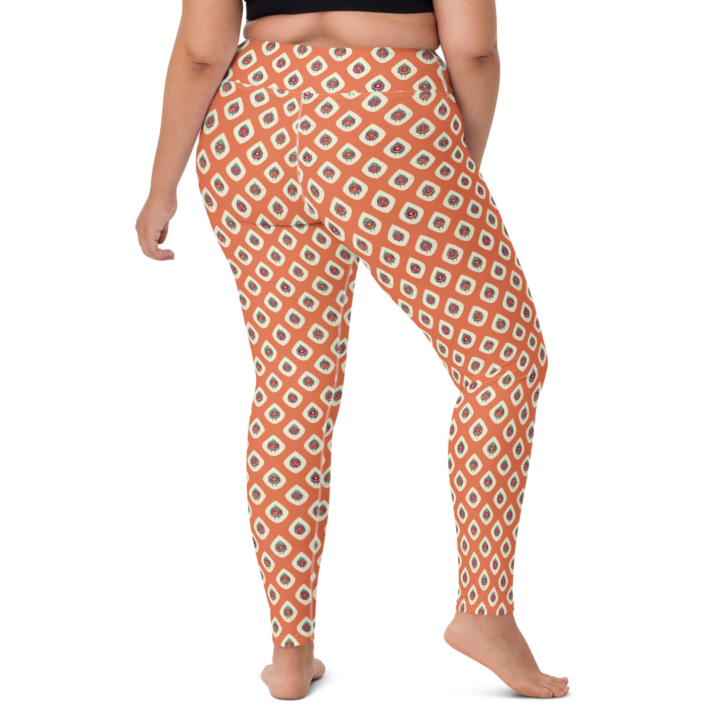 Mango Tango Yoga Leggings