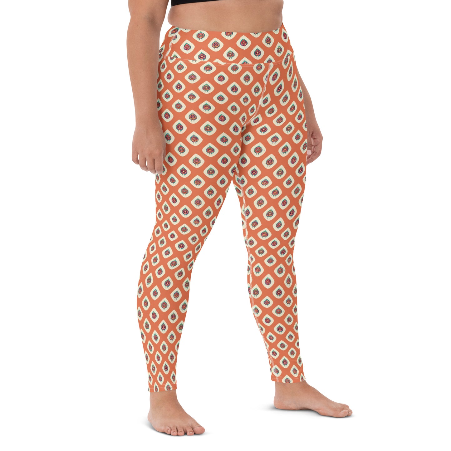 Mango Tango Yoga Leggings