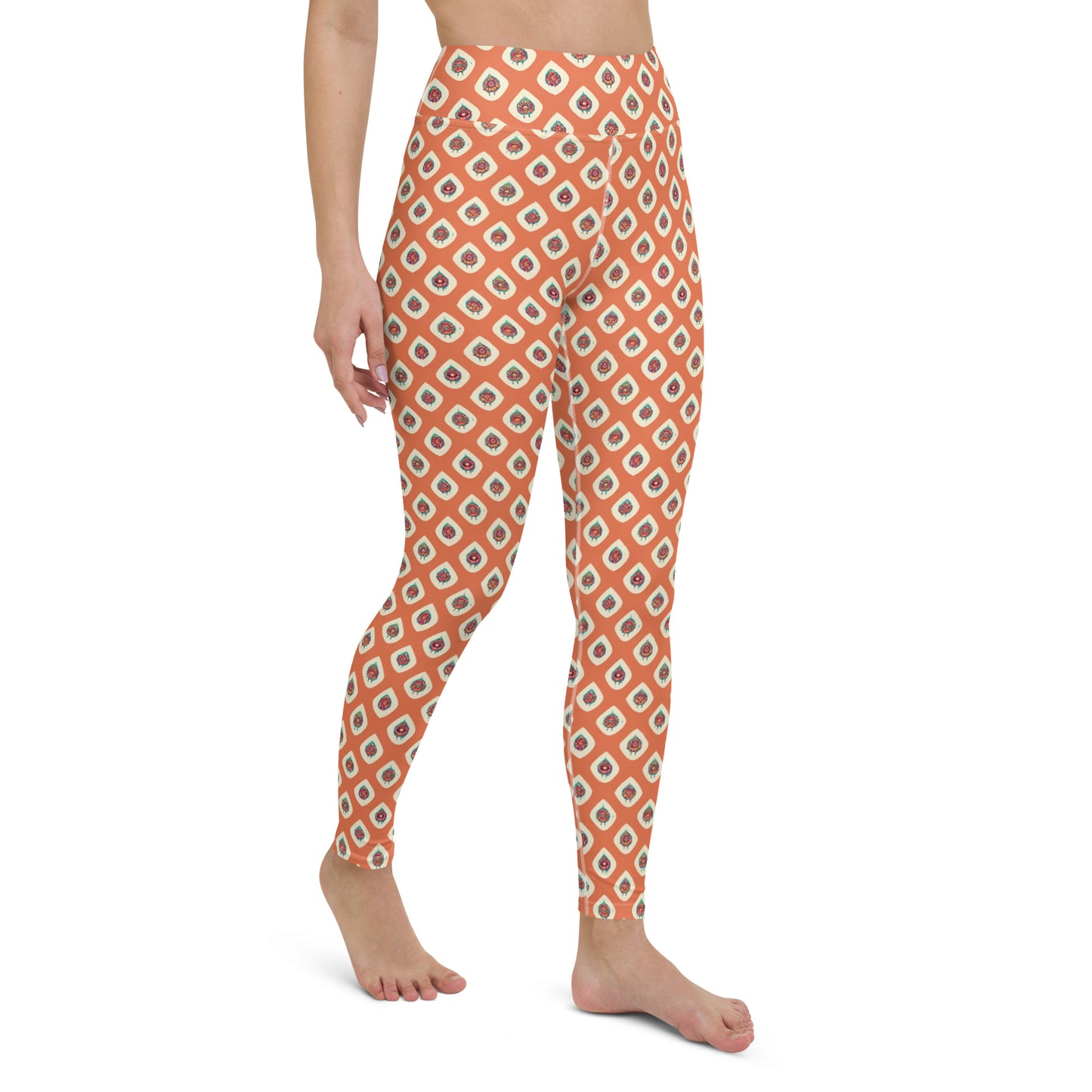 Mango Tango Yoga Leggings