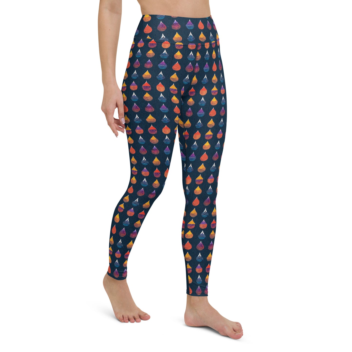 Prismatic Precipitation Yoga Leggings