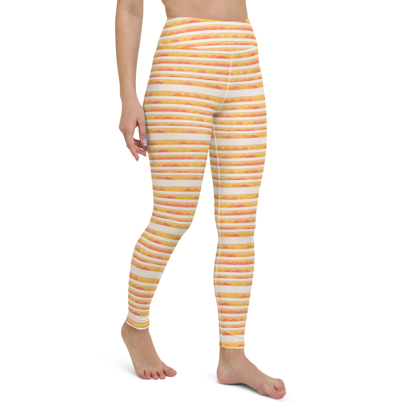 Rising Sun Yoga Leggings