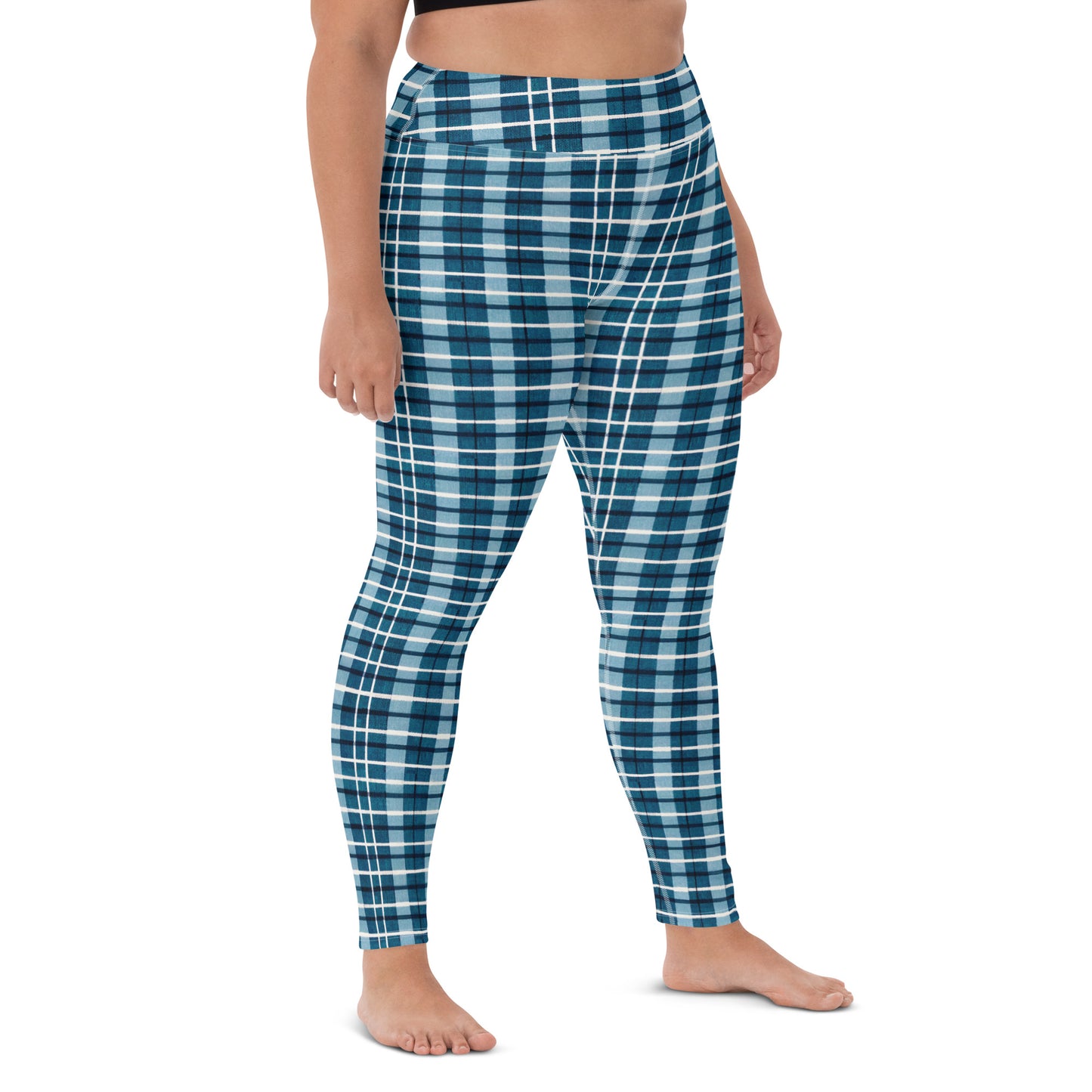 Scotsman’s Skyward Plaid Yoga Leggings