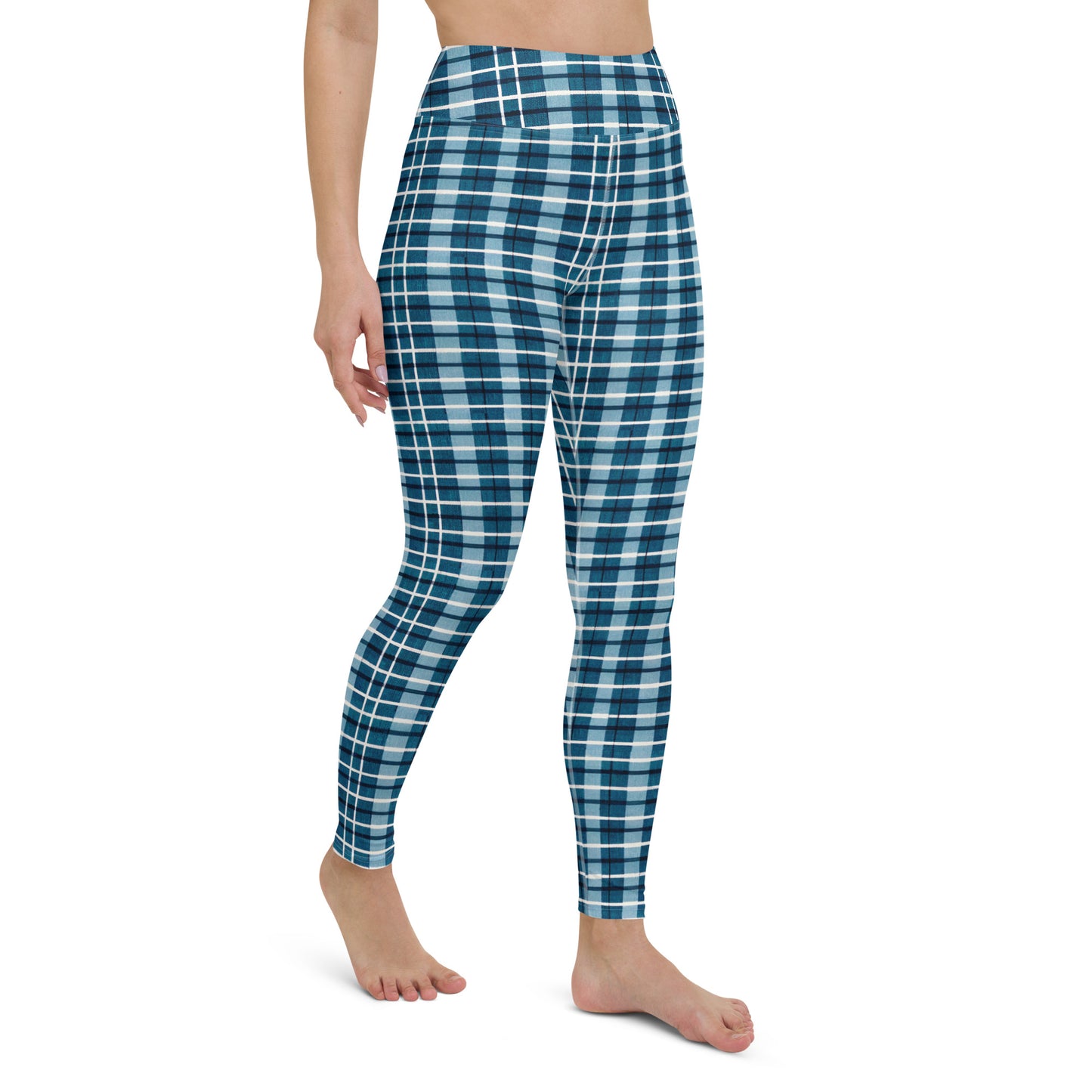 Scotsman’s Skyward Plaid Yoga Leggings