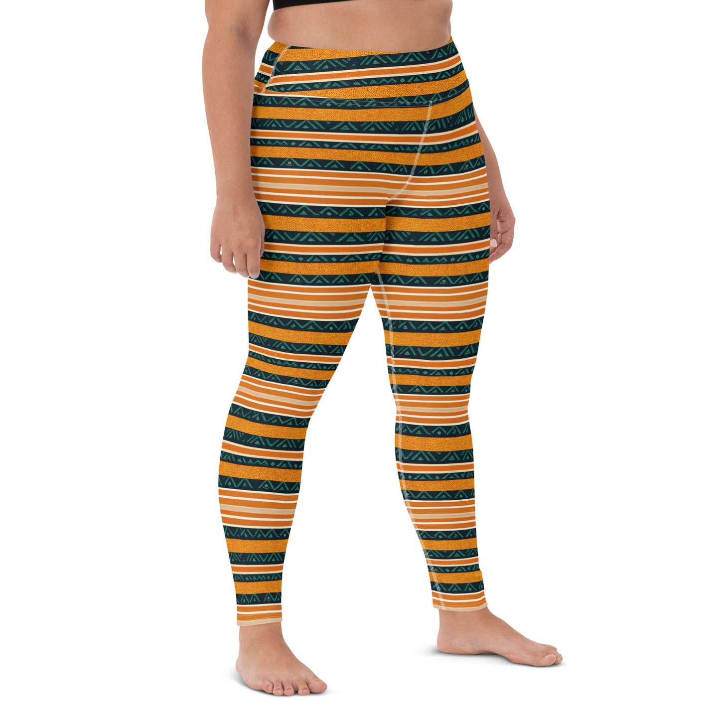 Serengeti Symphony Yoga Leggings