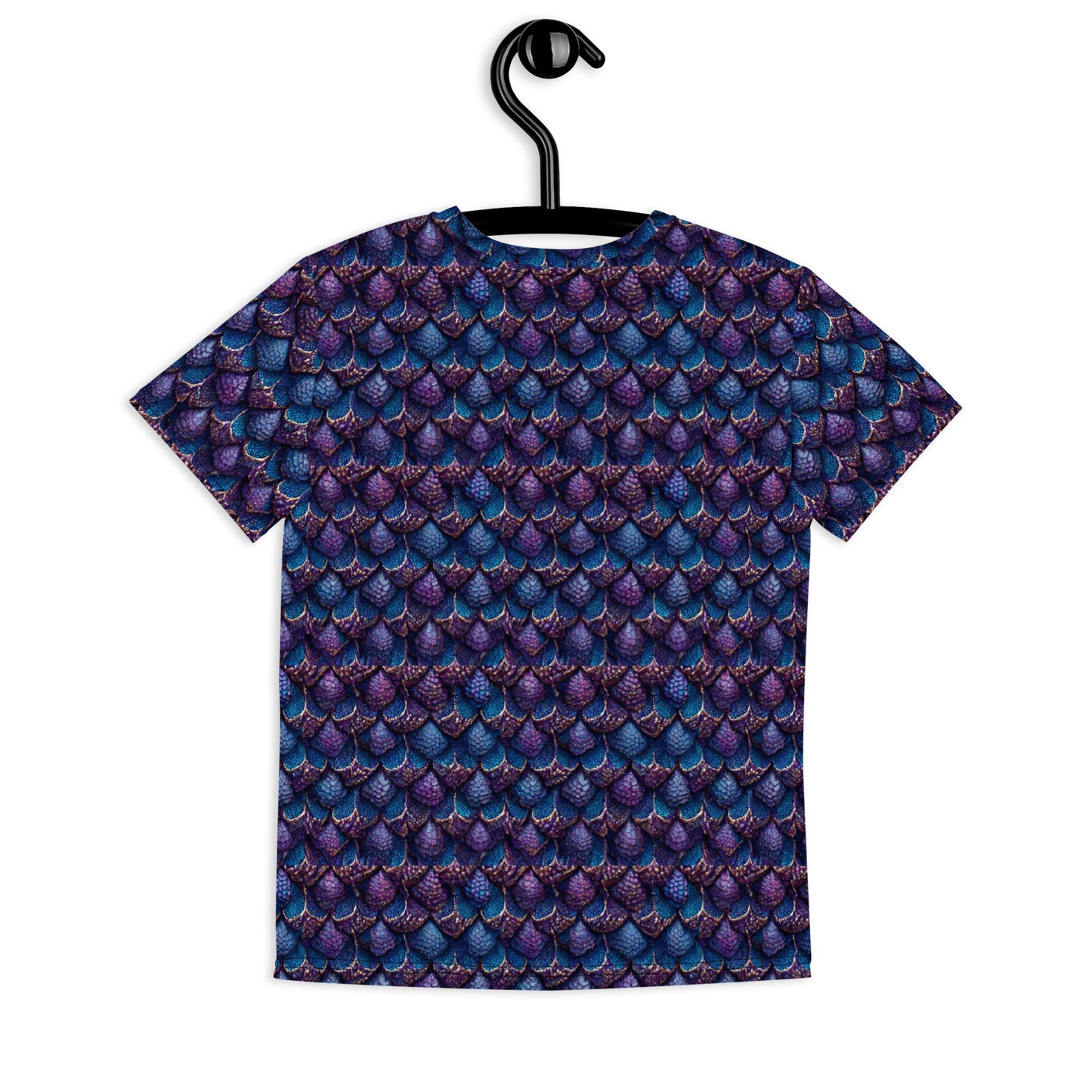 Luminosa, the Radiant Amethyst Drakon Junior Boy’s crew neck t-shirt