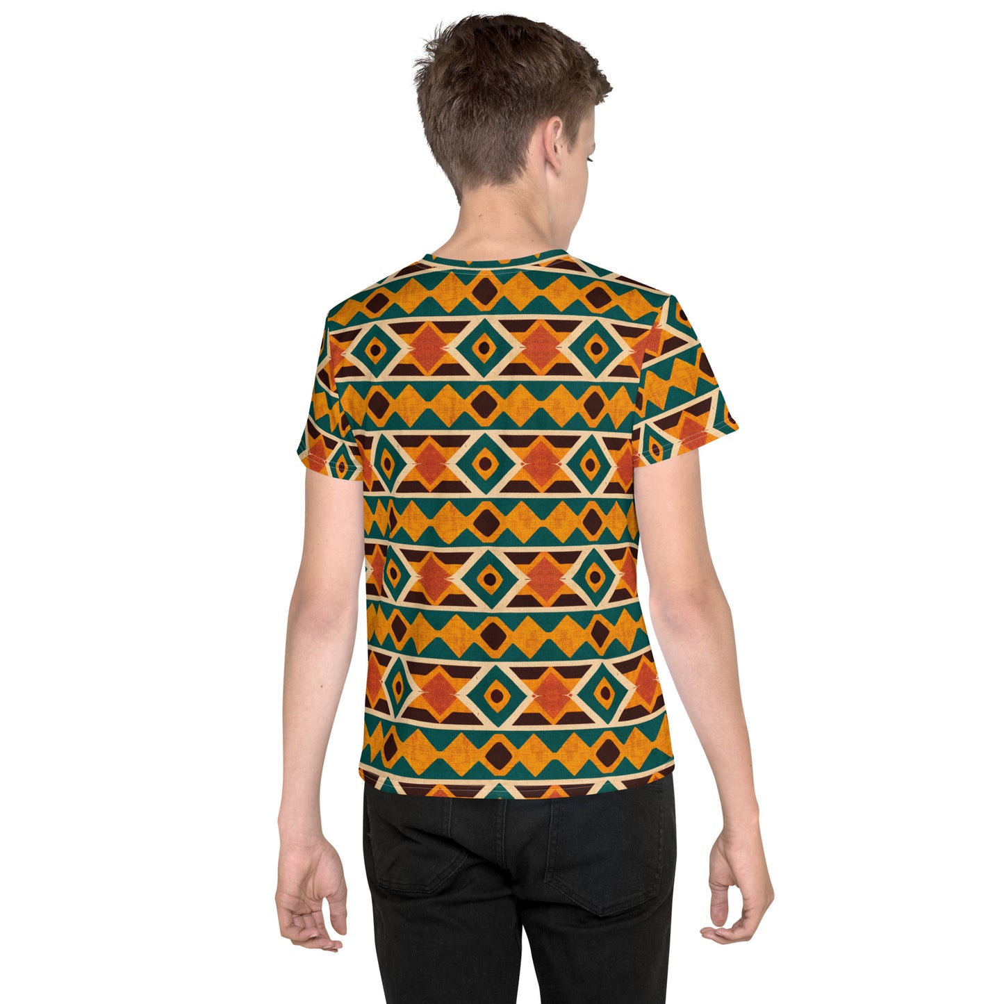 Tropical Diamond Tango Junior Boy’s crew neck t-shirt