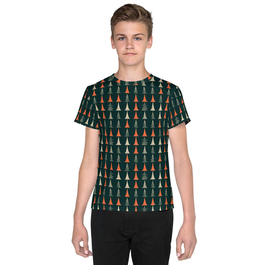 Holiday Tree Symphony Junior Boy’s crew neck t-shirt