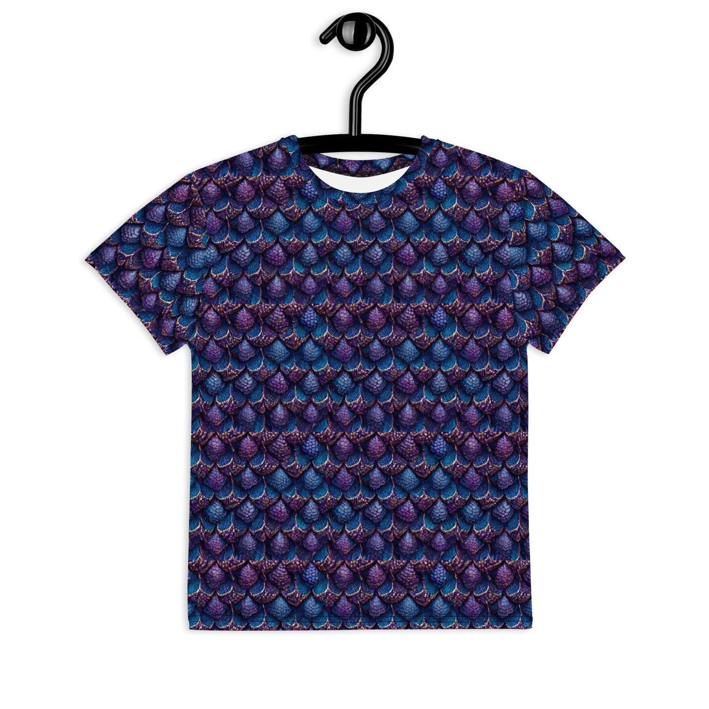 Luminosa, the Radiant Amethyst Drakon Junior Boy’s crew neck t-shirt