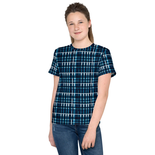 Royal Blue Scottish Heritage Junior Girl’s crew neck t-shirt