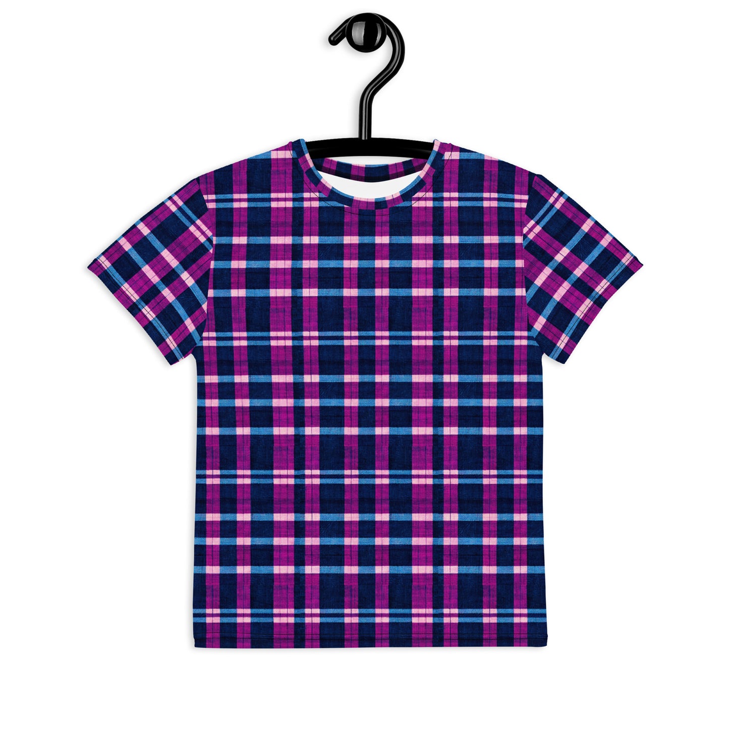 Royal Highlander Plaid Junior’s crew neck t-shirt