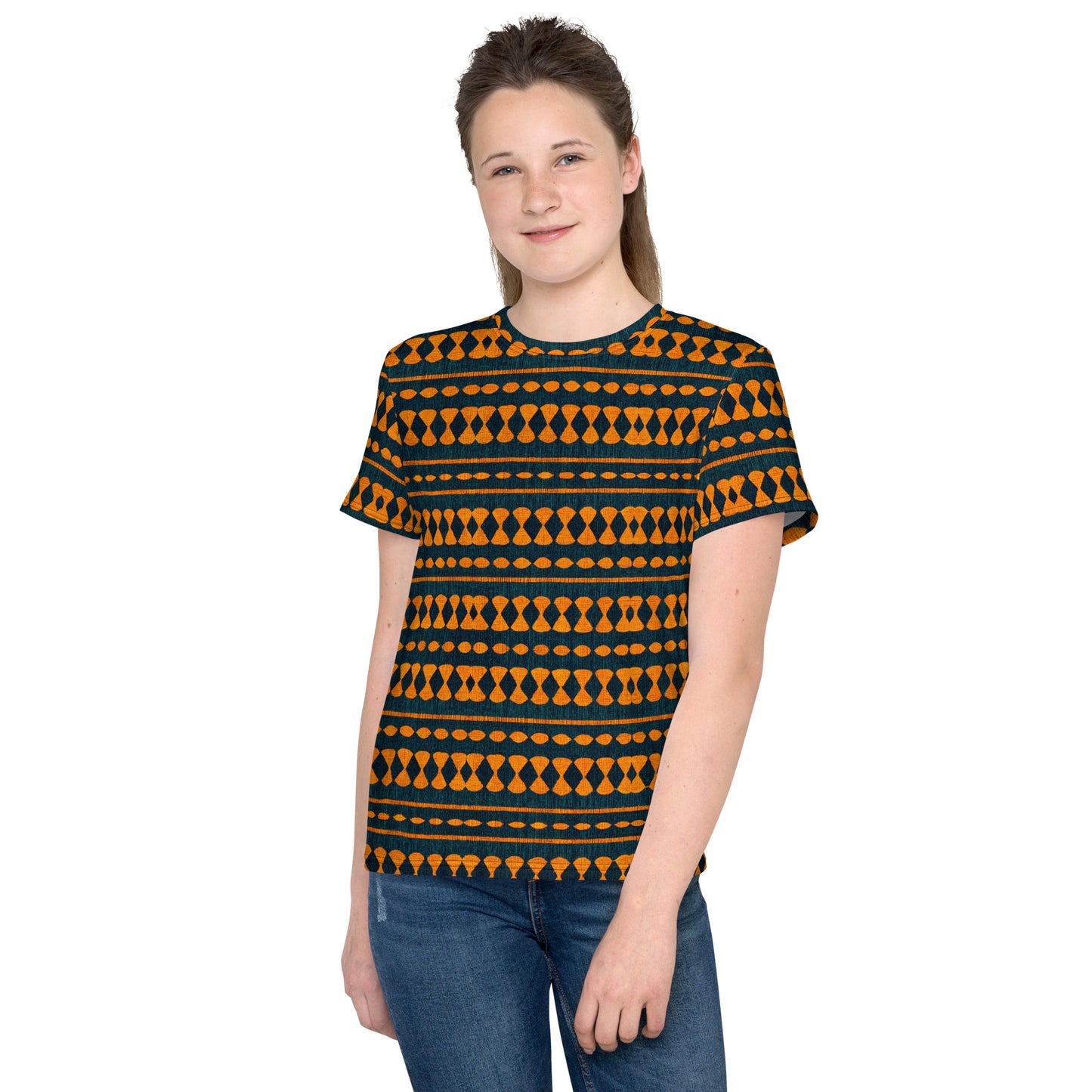 Safari Symphony Junior Girl’s crew neck t-shirt