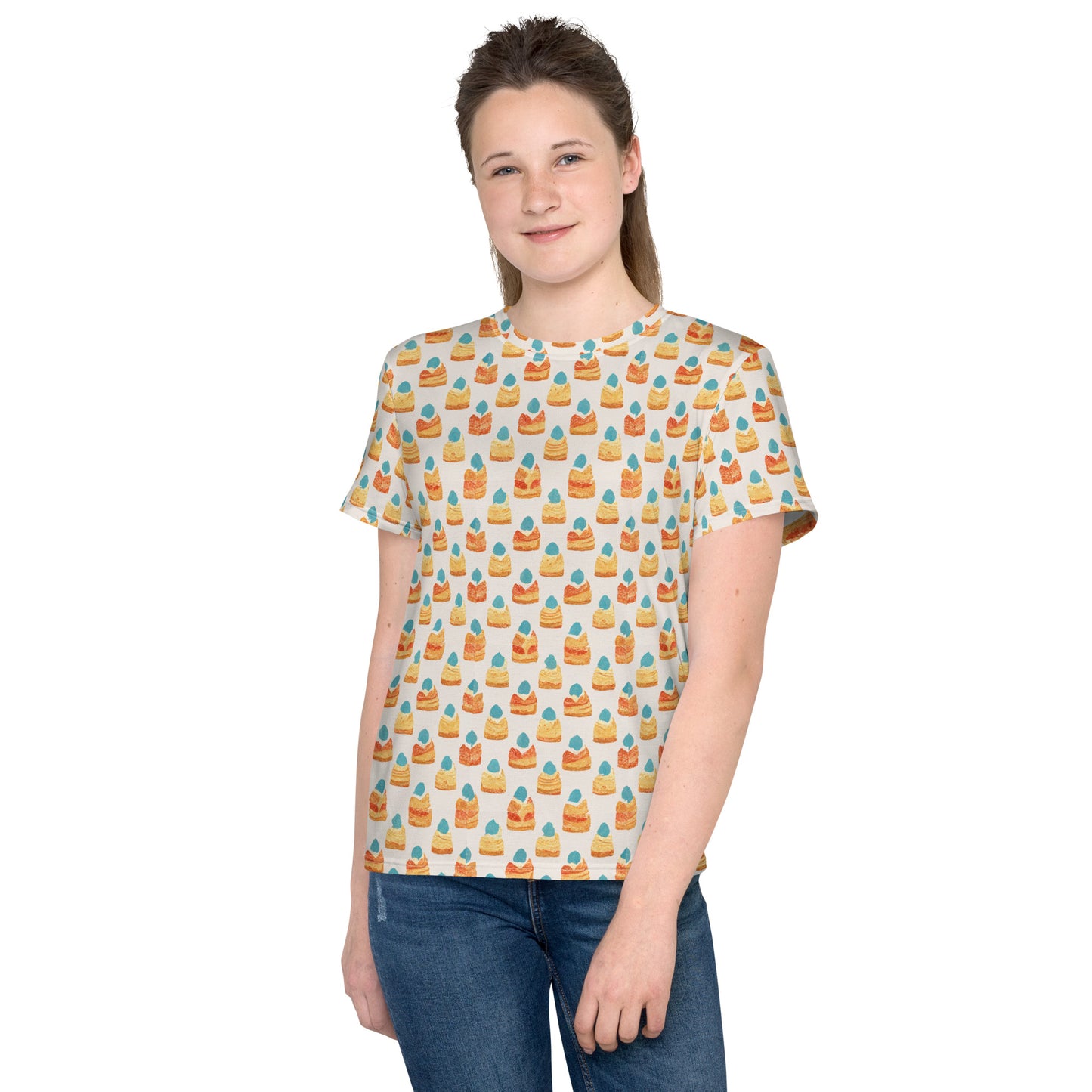 Scone Whirlwind Junior Girl’s crew neck t-shirt