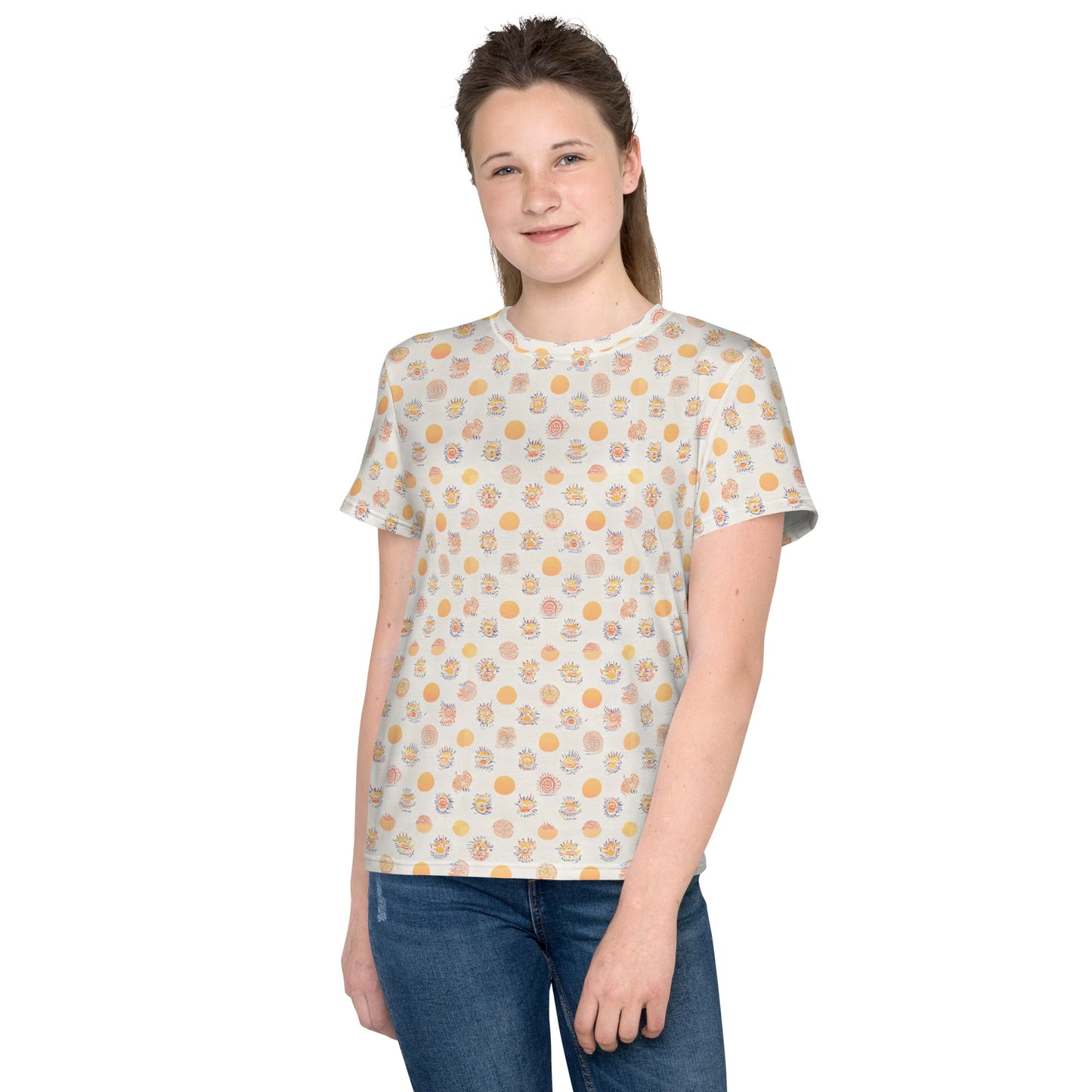 Solar Flair Junior Girl’s crew neck t-shirt