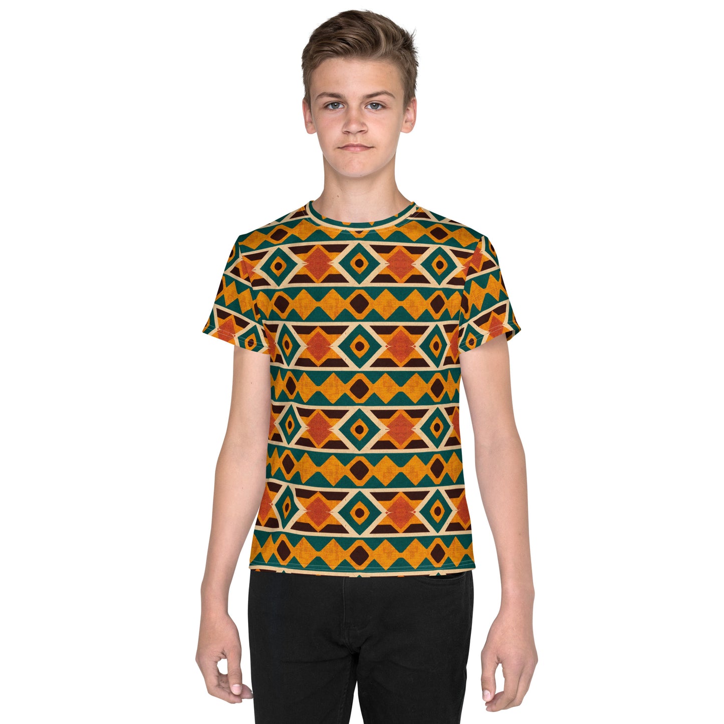 Tropical Diamond Tango Junior Boy’s crew neck t-shirt