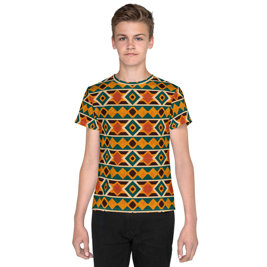 Tropical Diamond Tango Junior Boy’s crew neck t-shirt