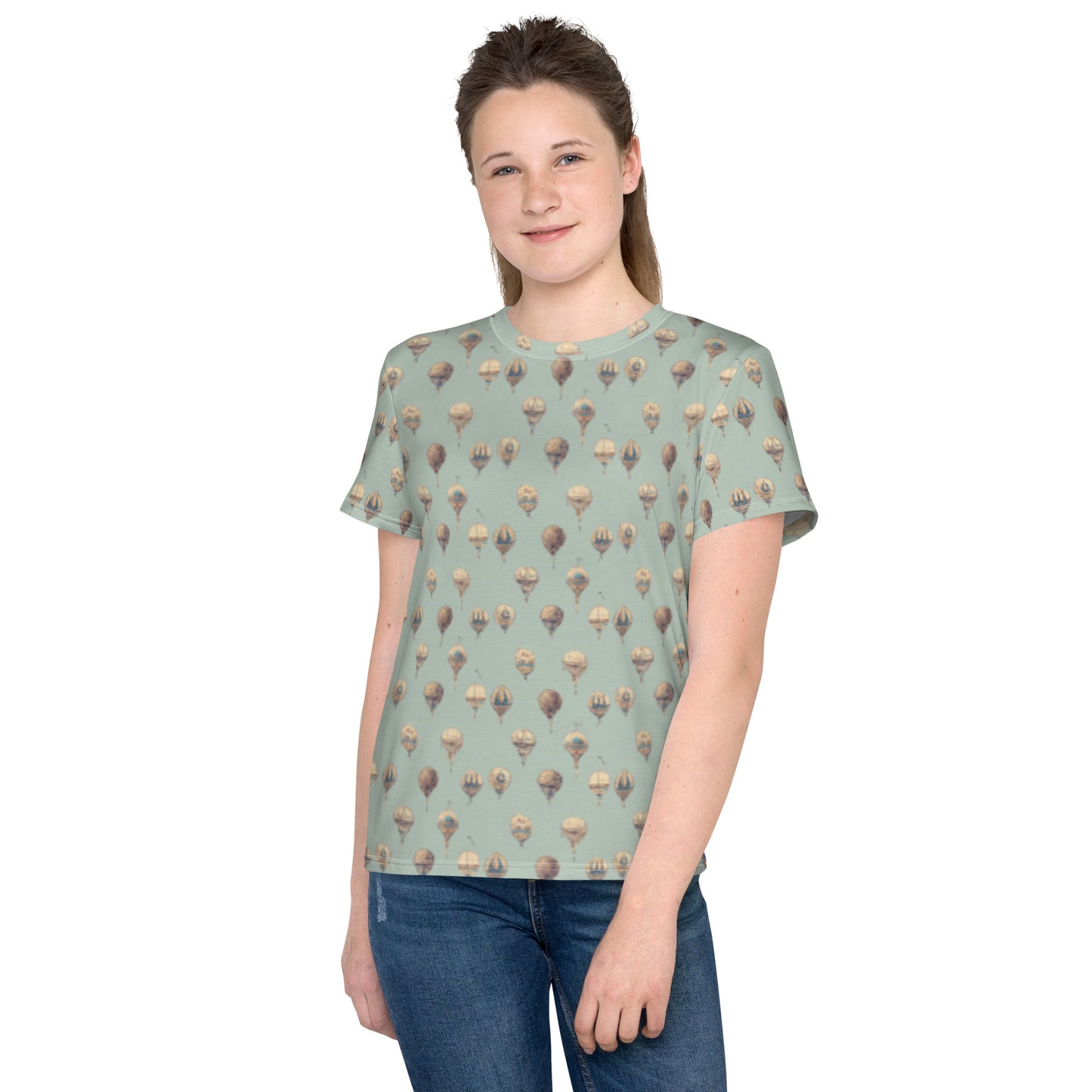 Floating Fantasy Junior Girl’s crew neck t-shirt