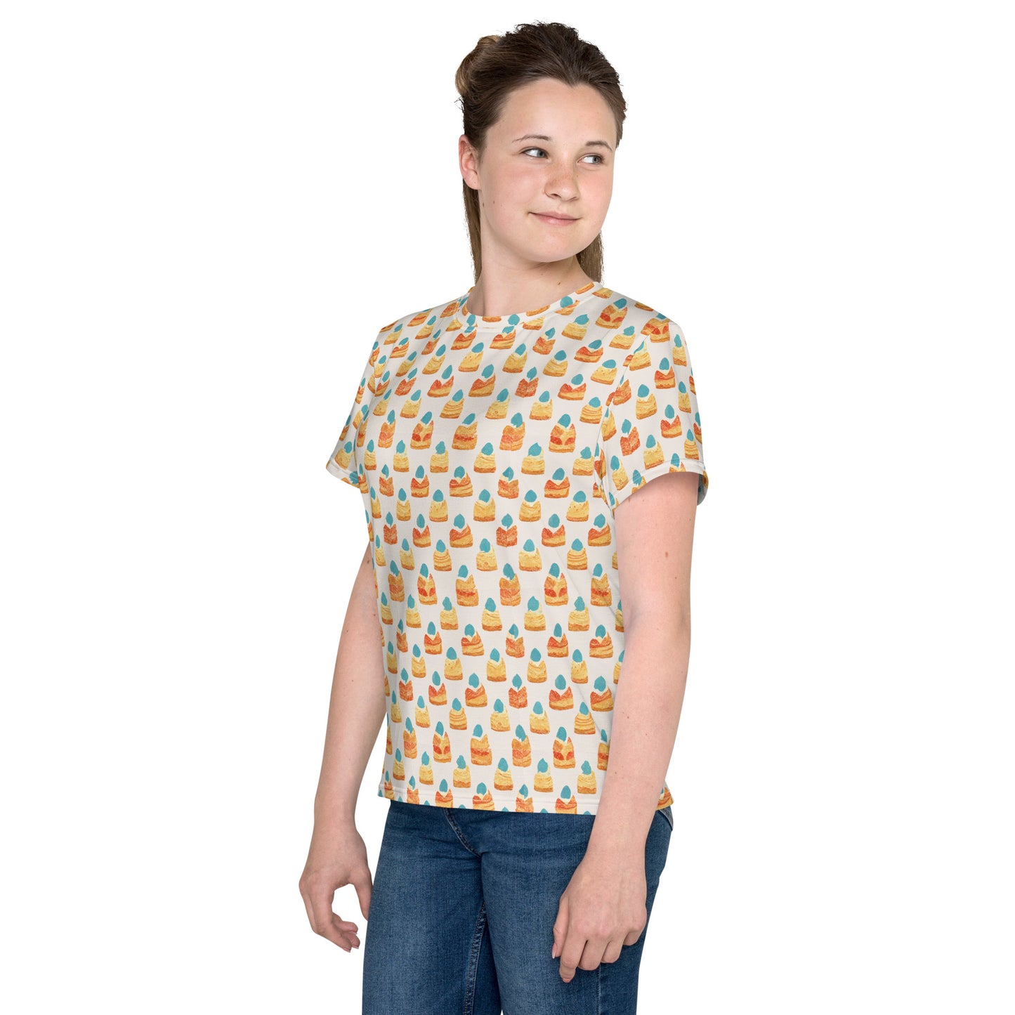 Scone Whirlwind Junior Girl’s crew neck t-shirt