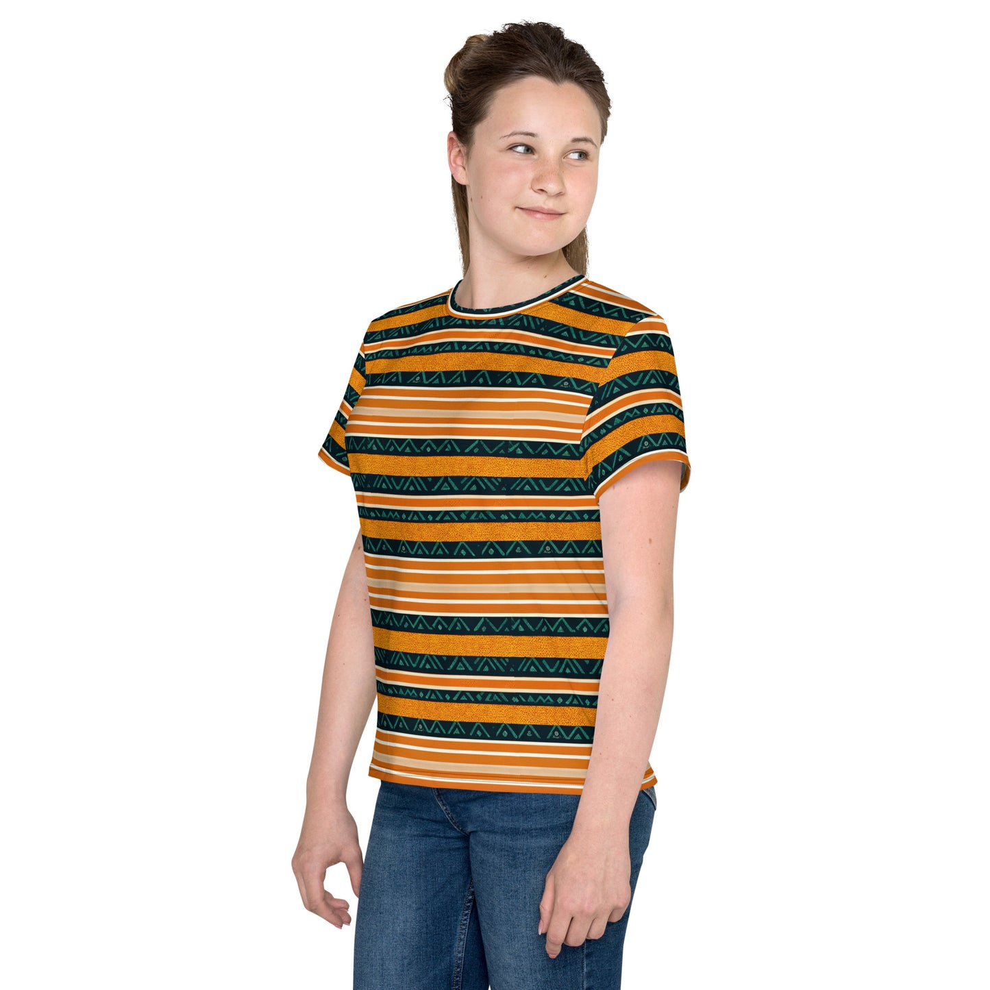 Serengeti Symphony Junior Girl’s crew neck t-shirt