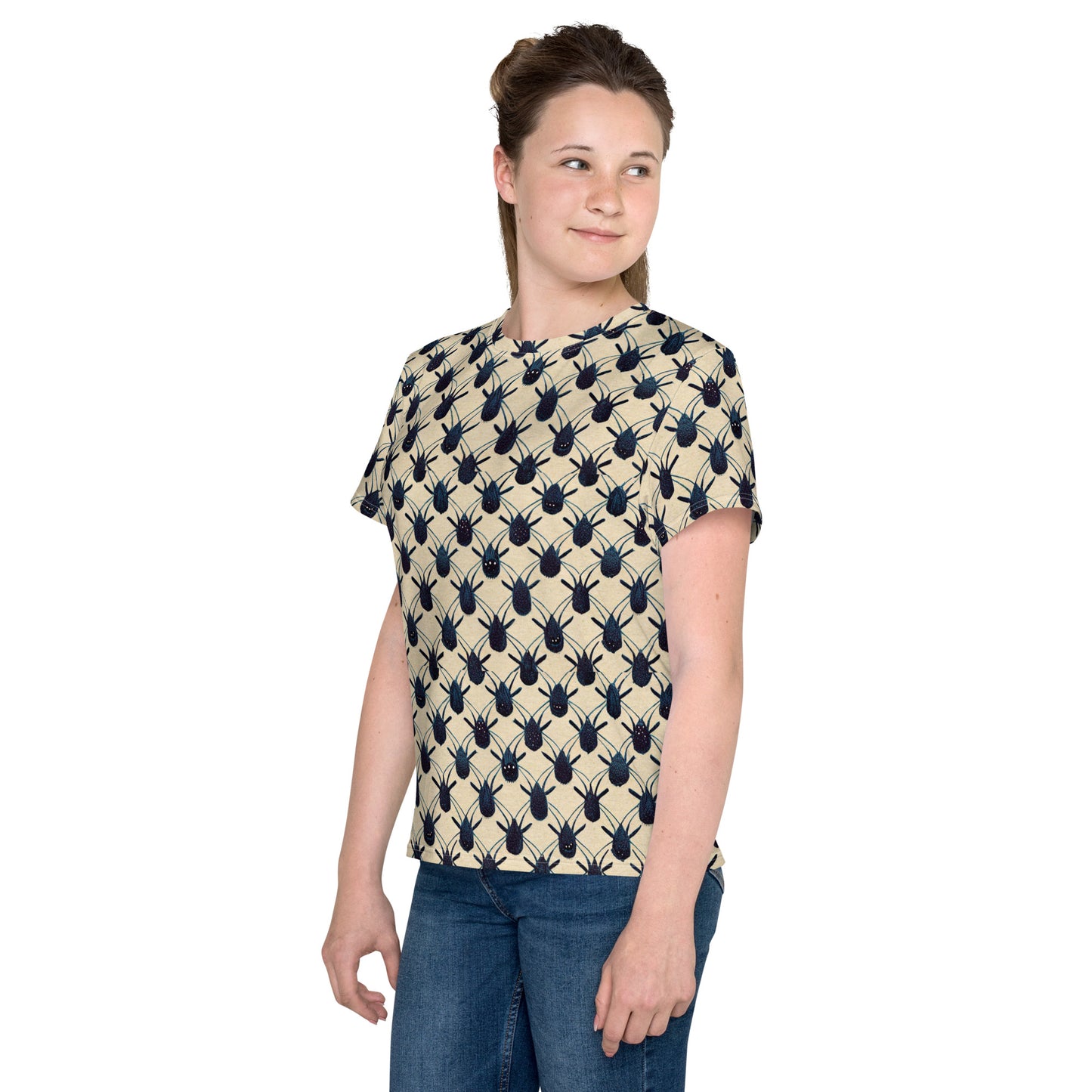 Spider Weave Junior Girl’s crew neck t-shirt