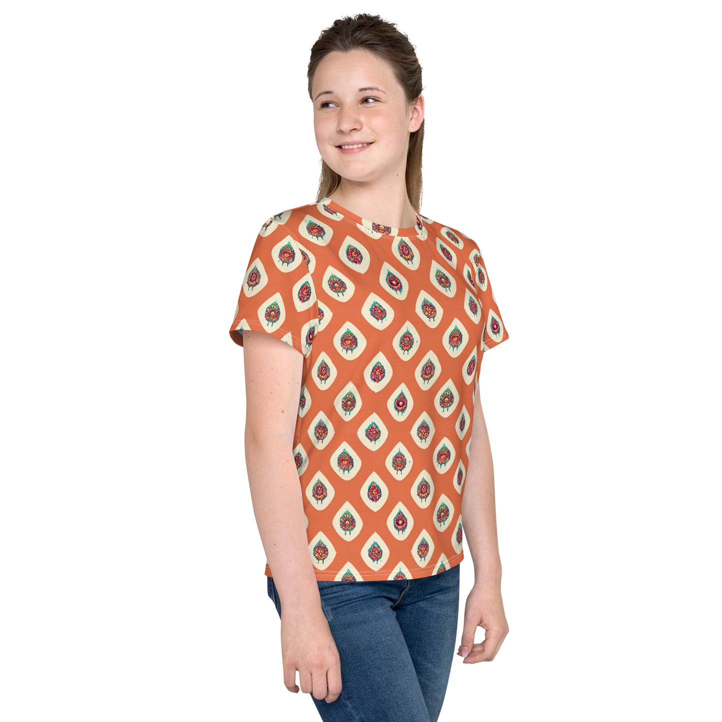 Mango Tango Junior Girl’s crew neck t-shirt