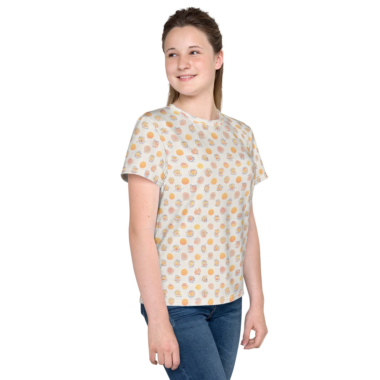 Solar Flair Junior Girl’s crew neck t-shirt