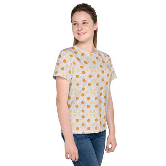 Fall Sun Junior Girl’s crew neck t-shirt