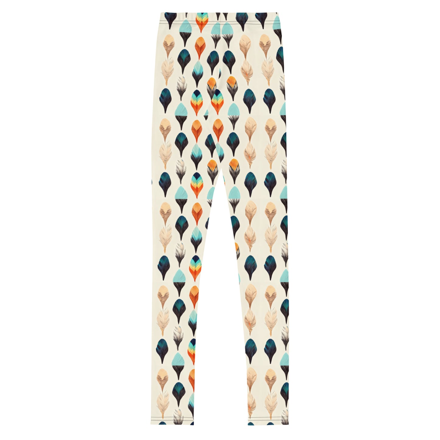 Colorful Plumes Junior Girl’s Leggings