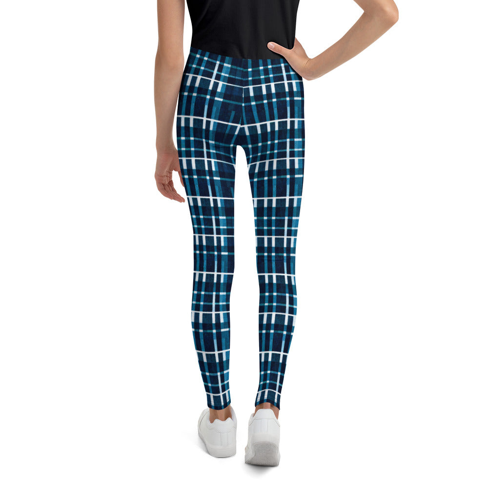 Royal Blue Scottish Heritage Junior Girl’s Leggings