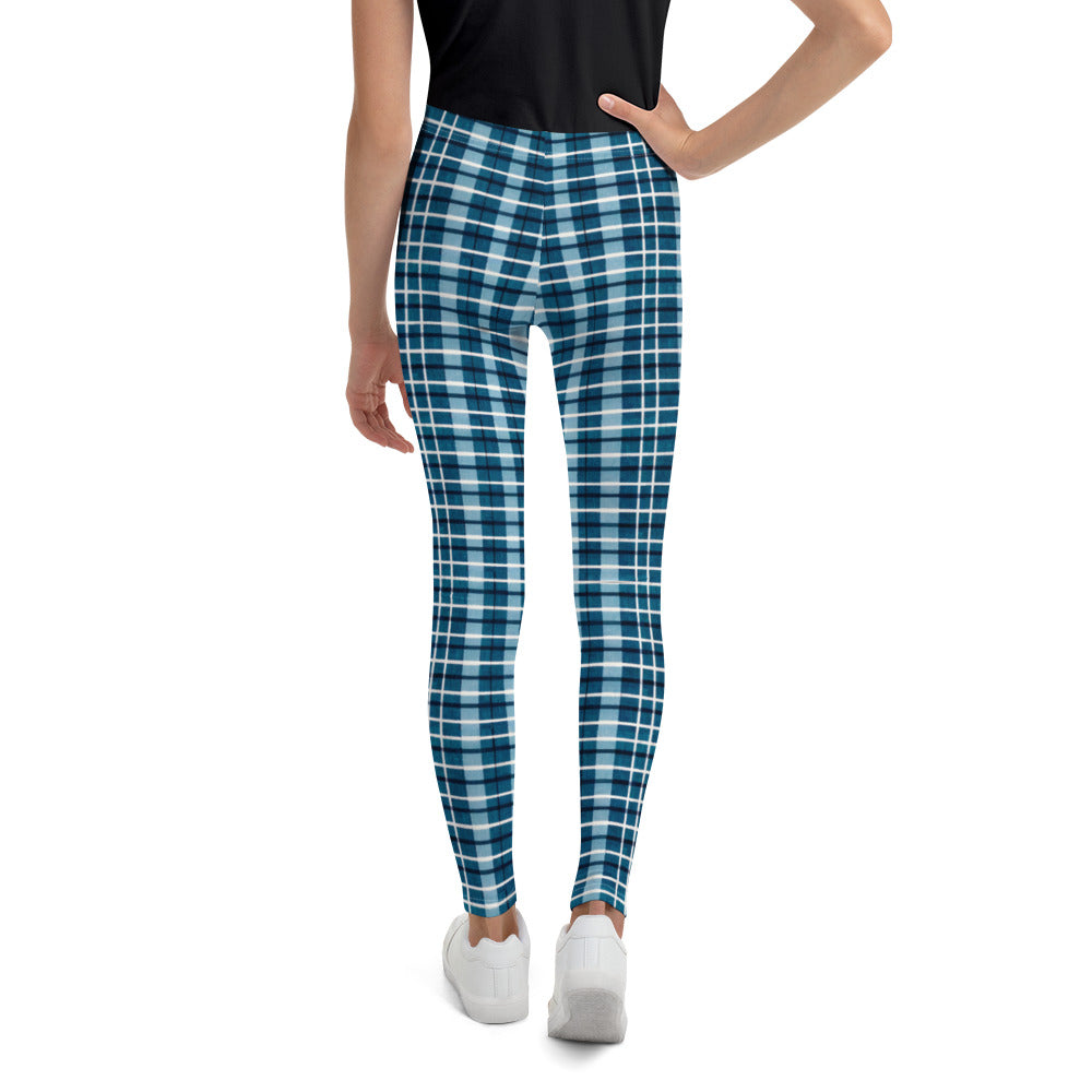 Scotsman’s Skyward Plaid Junior Girl’s Leggings