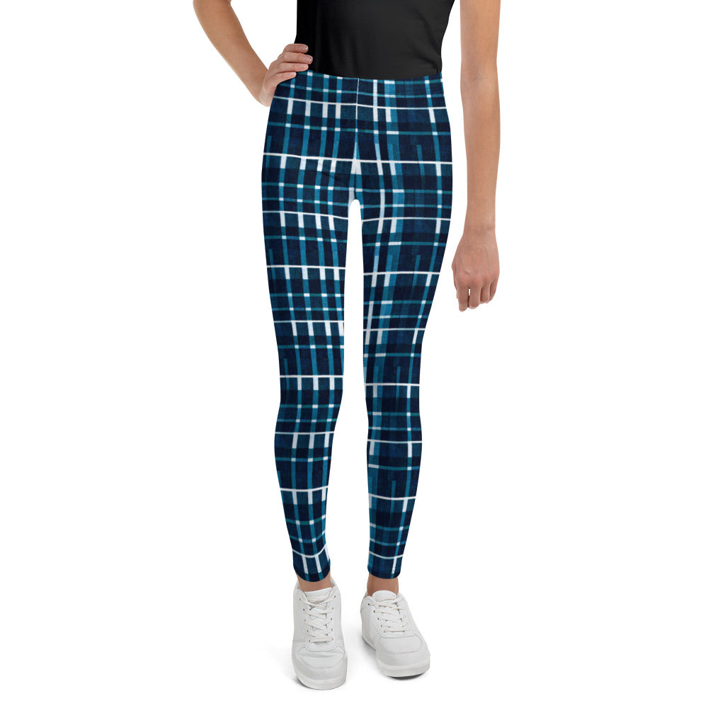Royal Blue Scottish Heritage Junior Girl’s Leggings