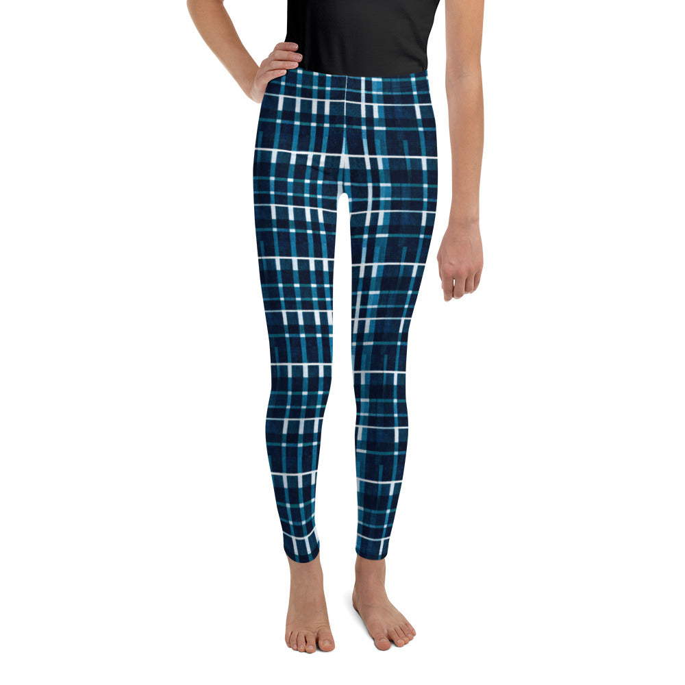 Royal Blue Scottish Heritage Junior Girl’s Leggings