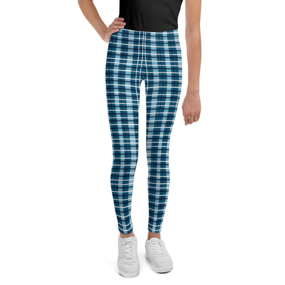 Scotsman’s Skyward Plaid Junior Girl’s Leggings