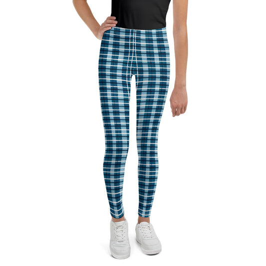 Scotsman’s Skyward Plaid Junior Girl’s Leggings
