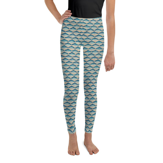 Seafoam Scales Junior Girl’s Leggings