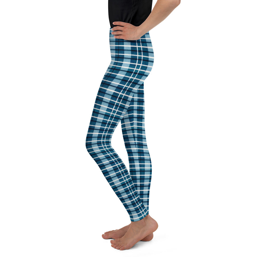 Scotsman’s Skyward Plaid Junior Girl’s Leggings