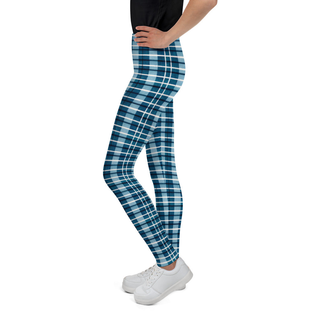 Scotsman’s Skyward Plaid Junior Girl’s Leggings